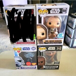 Funko pop lot! Star wars